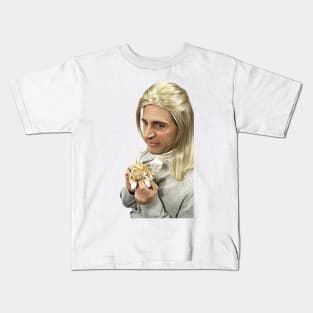 Micheal Scott as Angela Martin Kids T-Shirt